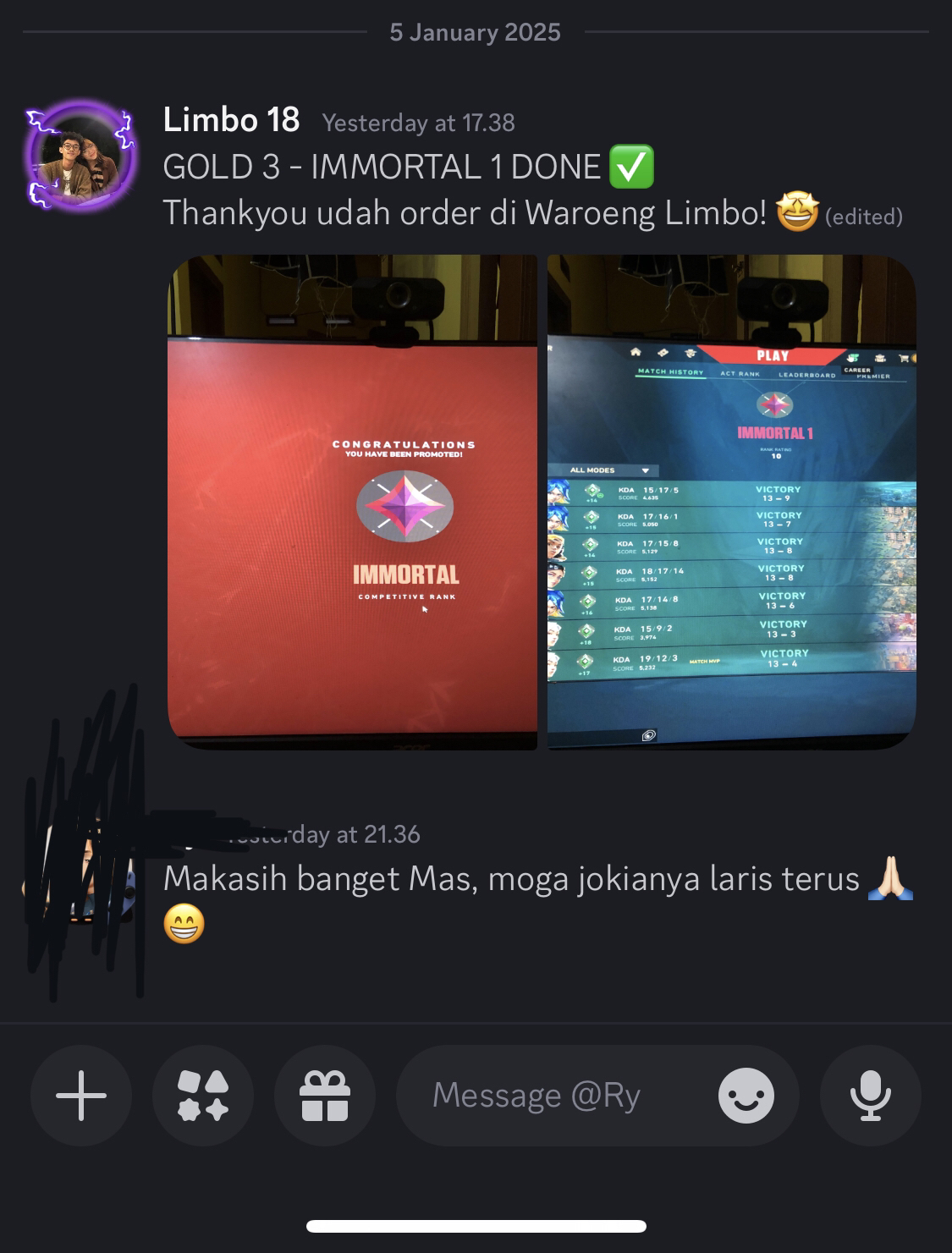 Testimoni Waroeng Limbo